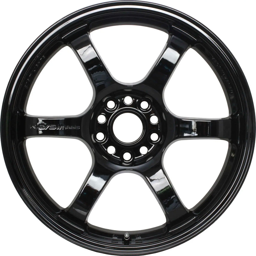 Rays Gram Lights 57DR Wheels - Gloss Black 17x9 / 5x114.3 / +38