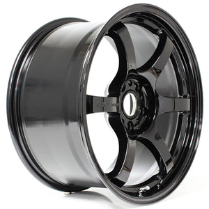 Rays Gram Lights 57DR Wheels - Gloss Black 18x9.5 / 5x114 / +38