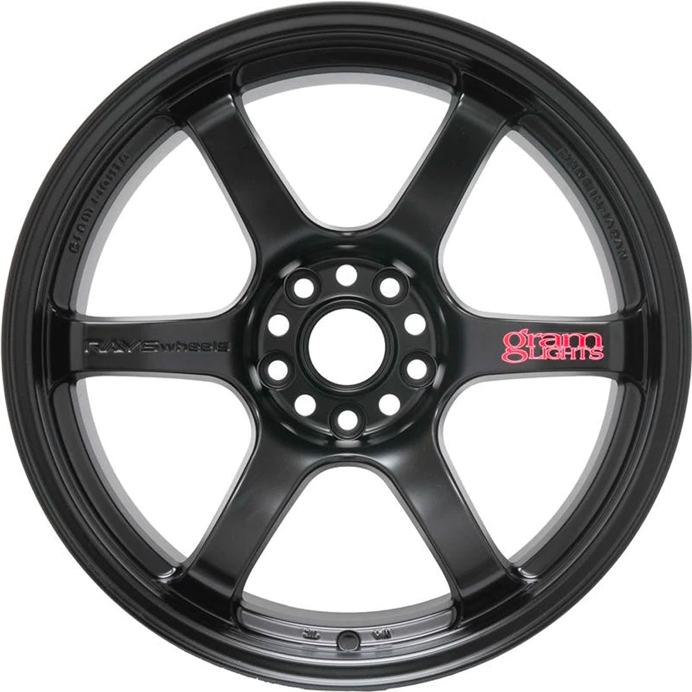 Rays Gram Lights 57DR Wheels - Semi Gloss Black 15x8 / 4x100 / +28