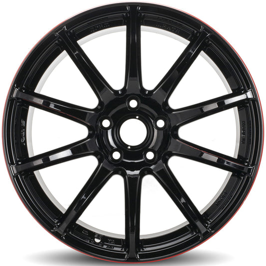 Rays Gram Lights 57 Transcend REV LIMIT Edition Wheels - Gloss Black 18x9.5 / 5x114 / +38