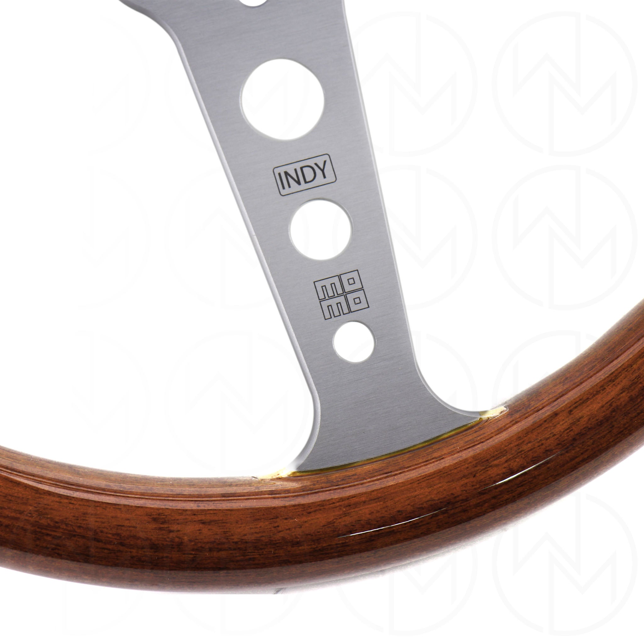 Momo Indy Mahogany Wood 350mm Steering Wheel