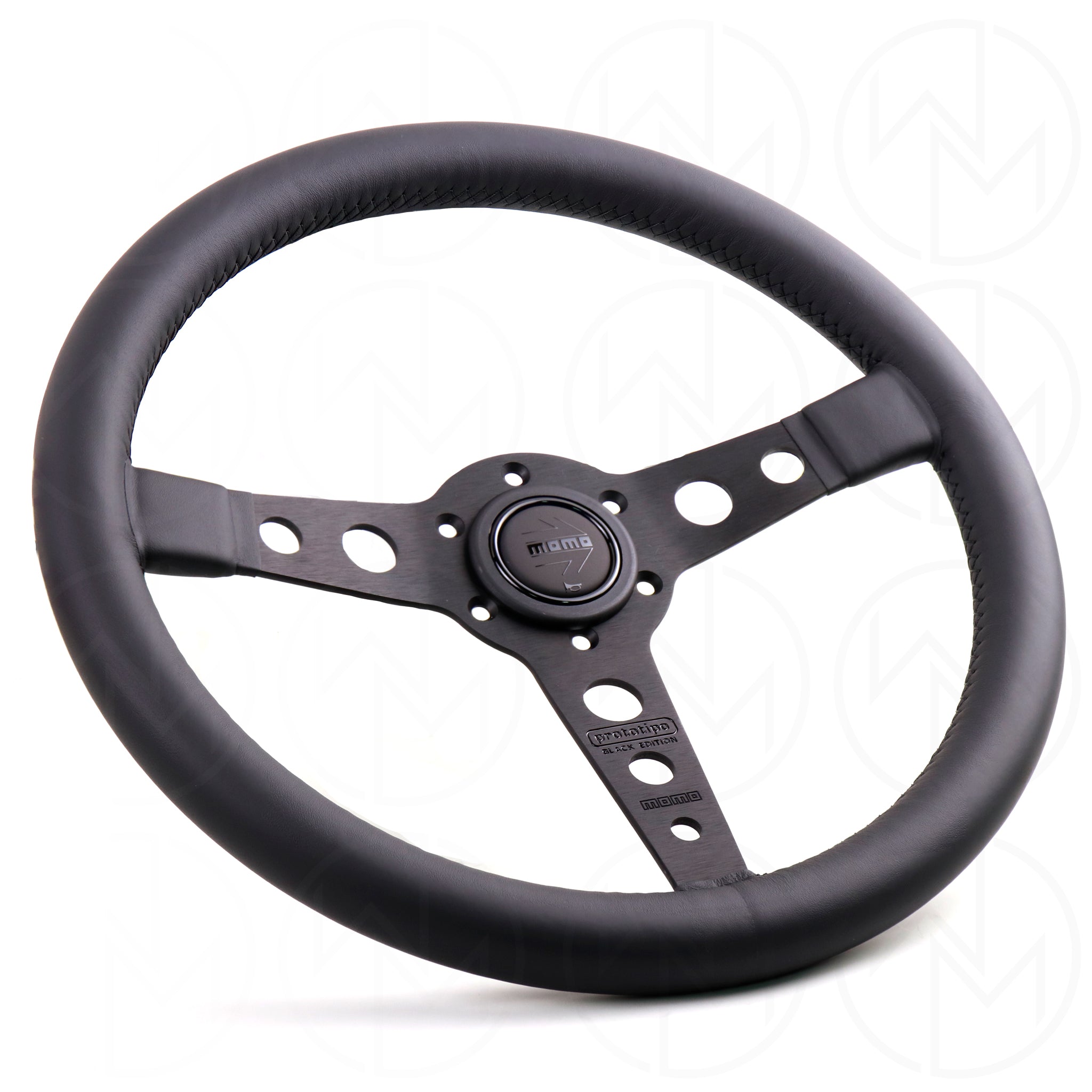 Momo Prototipo Steering Wheel - 350mm Black Edition