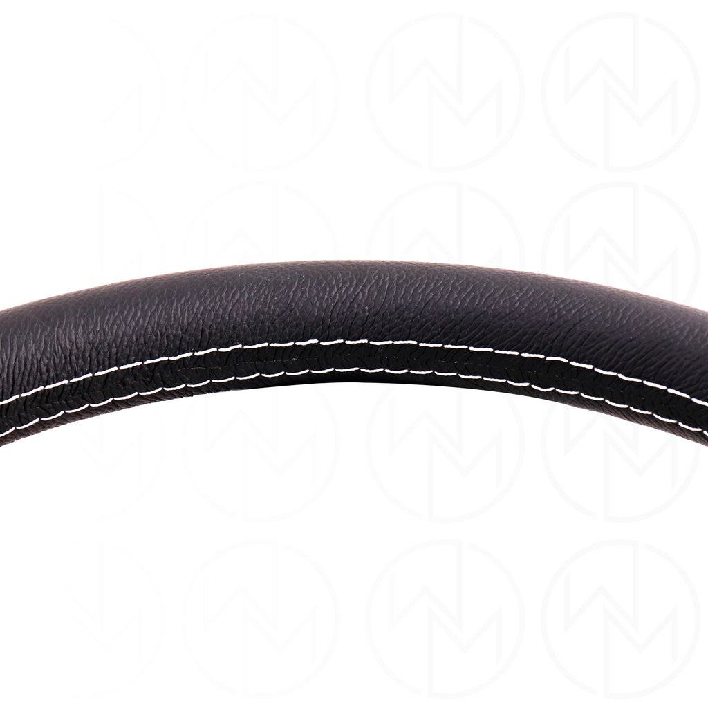 Momo Prototipo Steering Wheel - 370mm Leather w/Black Spokes
