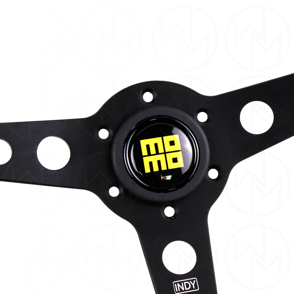 Momo Horn Button - Yellow Heritage