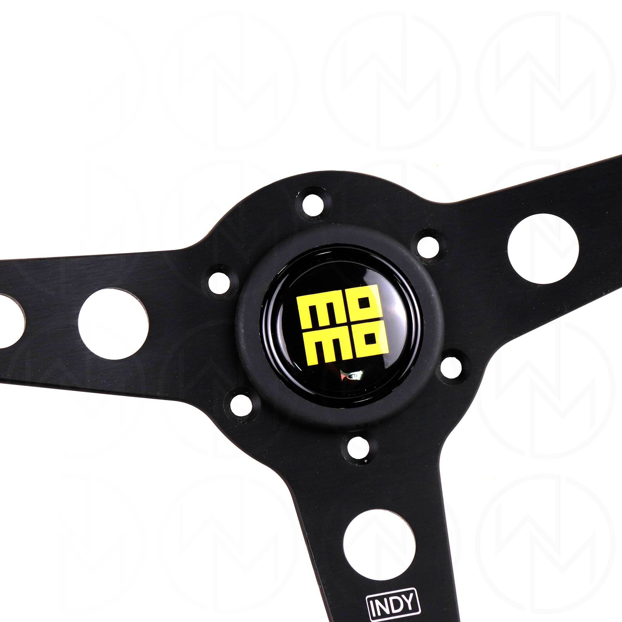 Momo Horn Button - Yellow Heritage