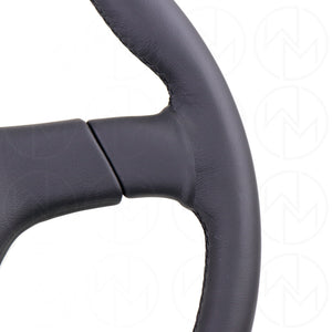 Nardi Gara 3/3 Steering Wheel - 365mm Leather w/Black Stitch