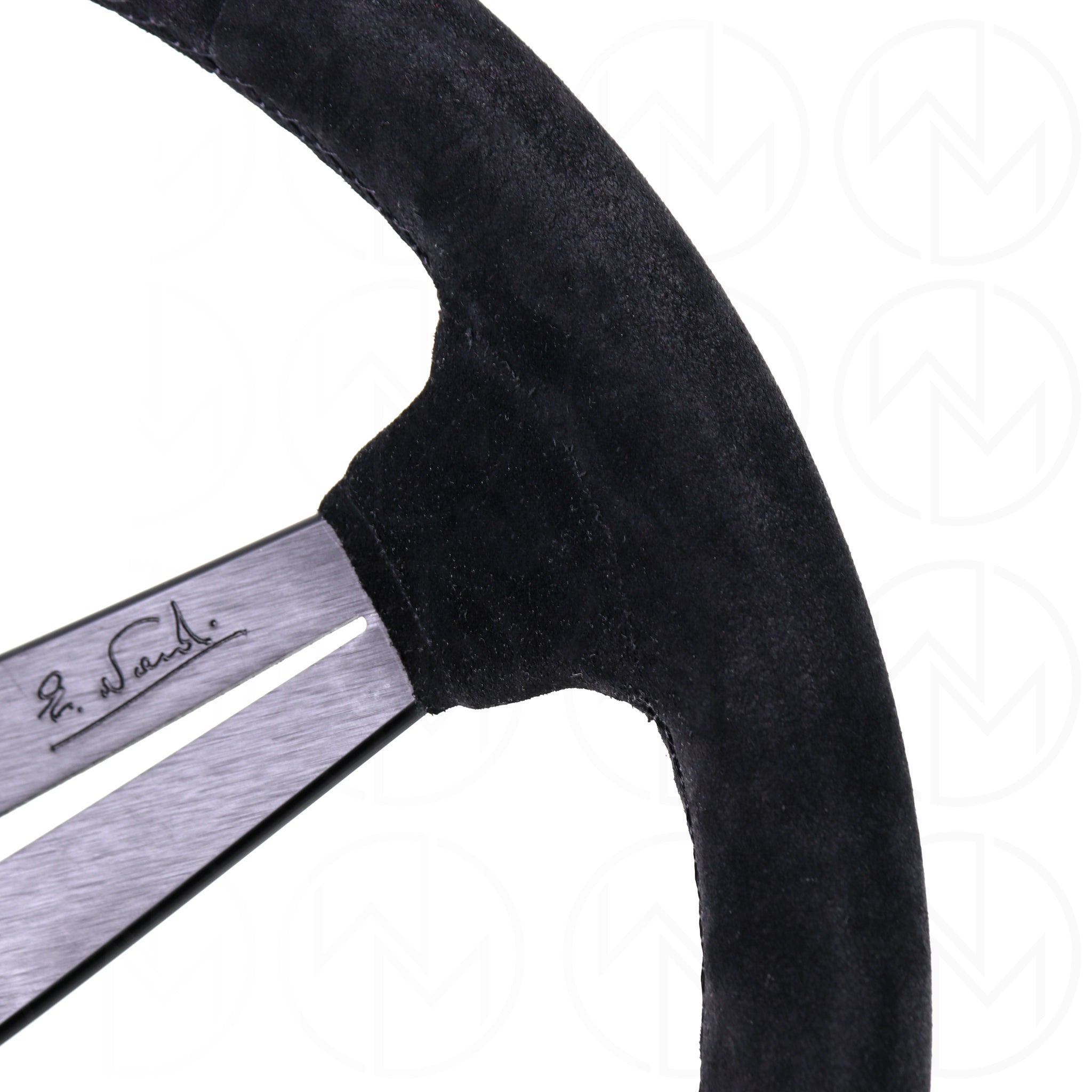 Nardi Sport Rally Deep Corn Steering Wheel - 350mm Suede w/ Black Stitch