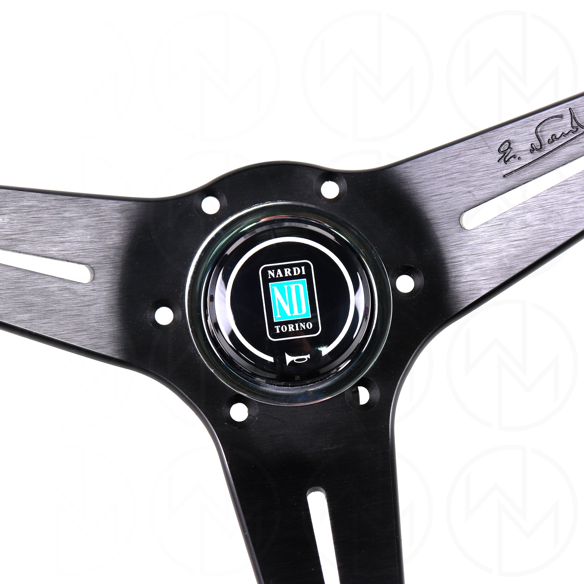 Nardi Sport Rally Deep Corn Steering Wheel - 350mm Suede w/ Black Stitch