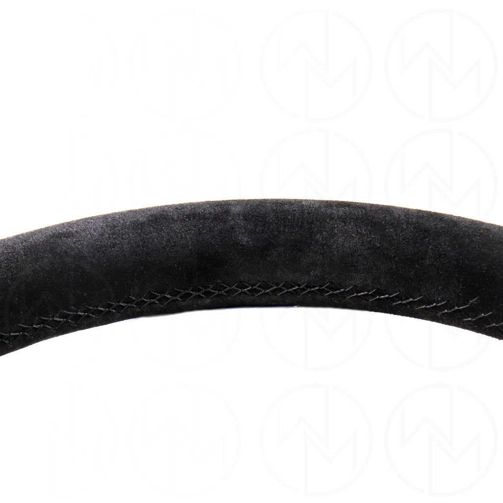 Nardi Sport Rally Deep Corn Steering Wheel - 350mm Suede w/ Black Stitch
