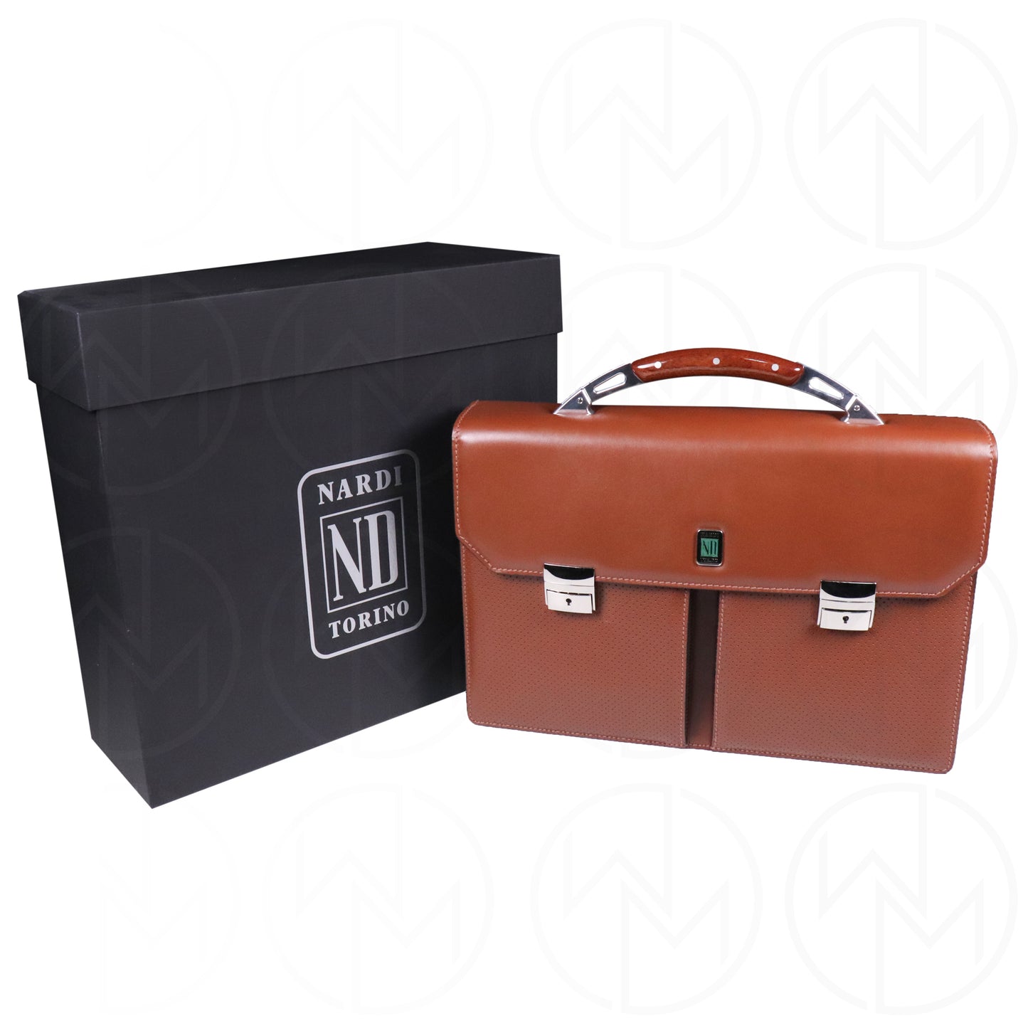 Nardi Leather Briefcase