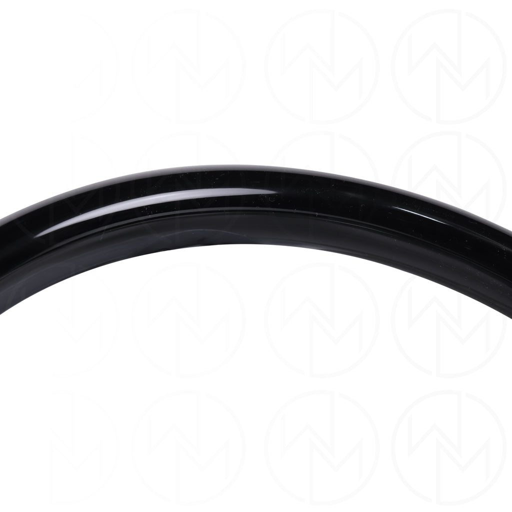 Nardi Marine Steering Wheel - 360mm Black w/Satin Spokes