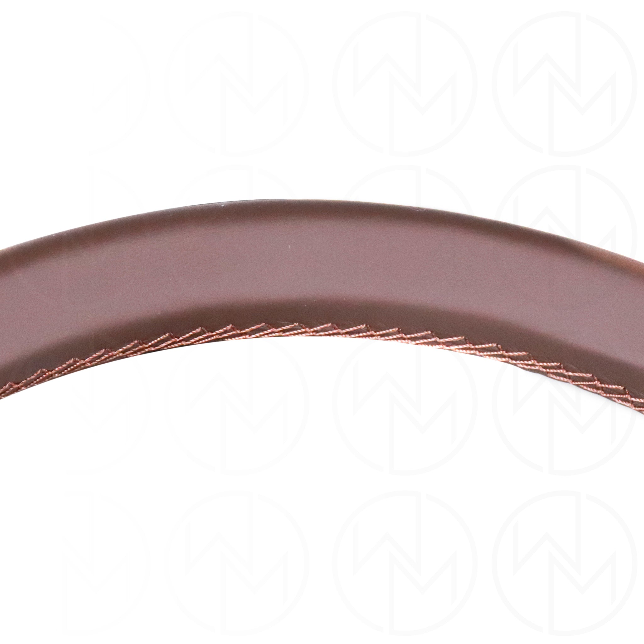 Nardi Deep Corn Revolution Brown Leather Steering Wheel - 350mm