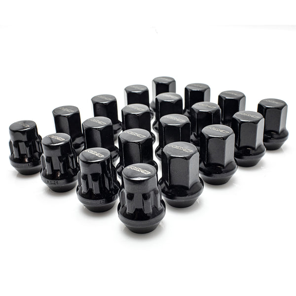 RAYS 17 Hex Lug Nuts and Lock Set - Black