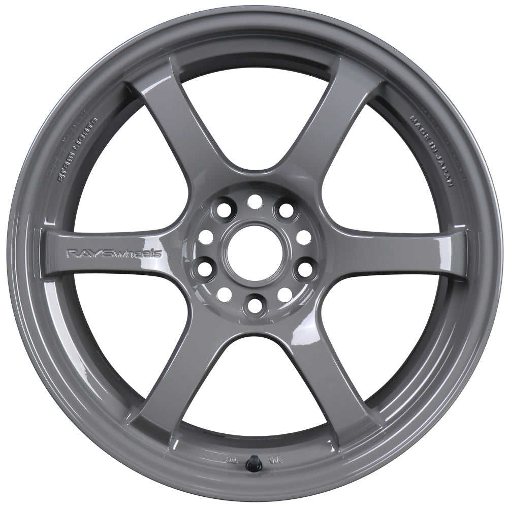 Rays Gram Lights 57DR Wheels - Glossy Gray - 18x9.5 / 5x114 / +38
