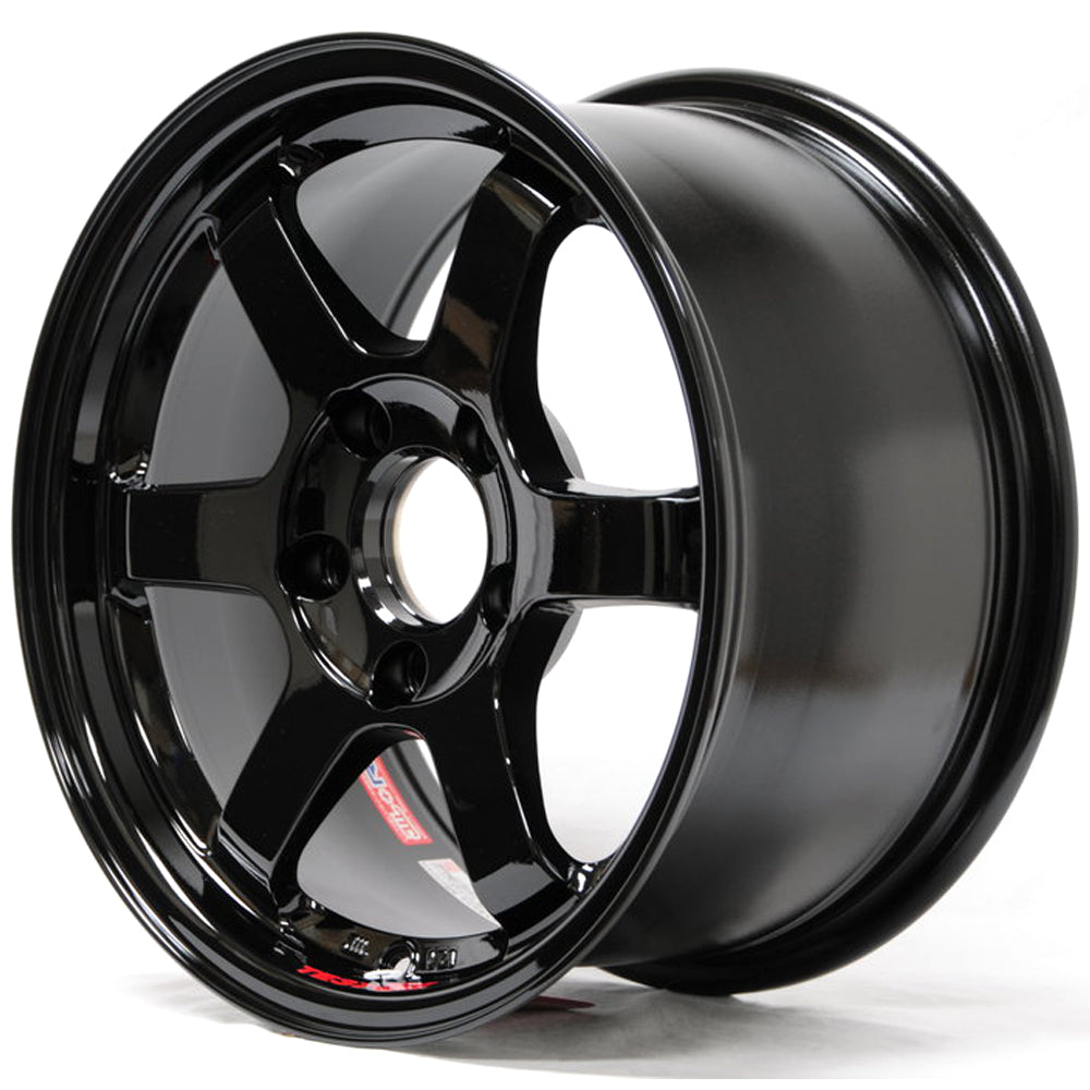 Volk Racing TE37SL Super Lap Edition - Gloss Black 15x8.0 / 4x100 / +35