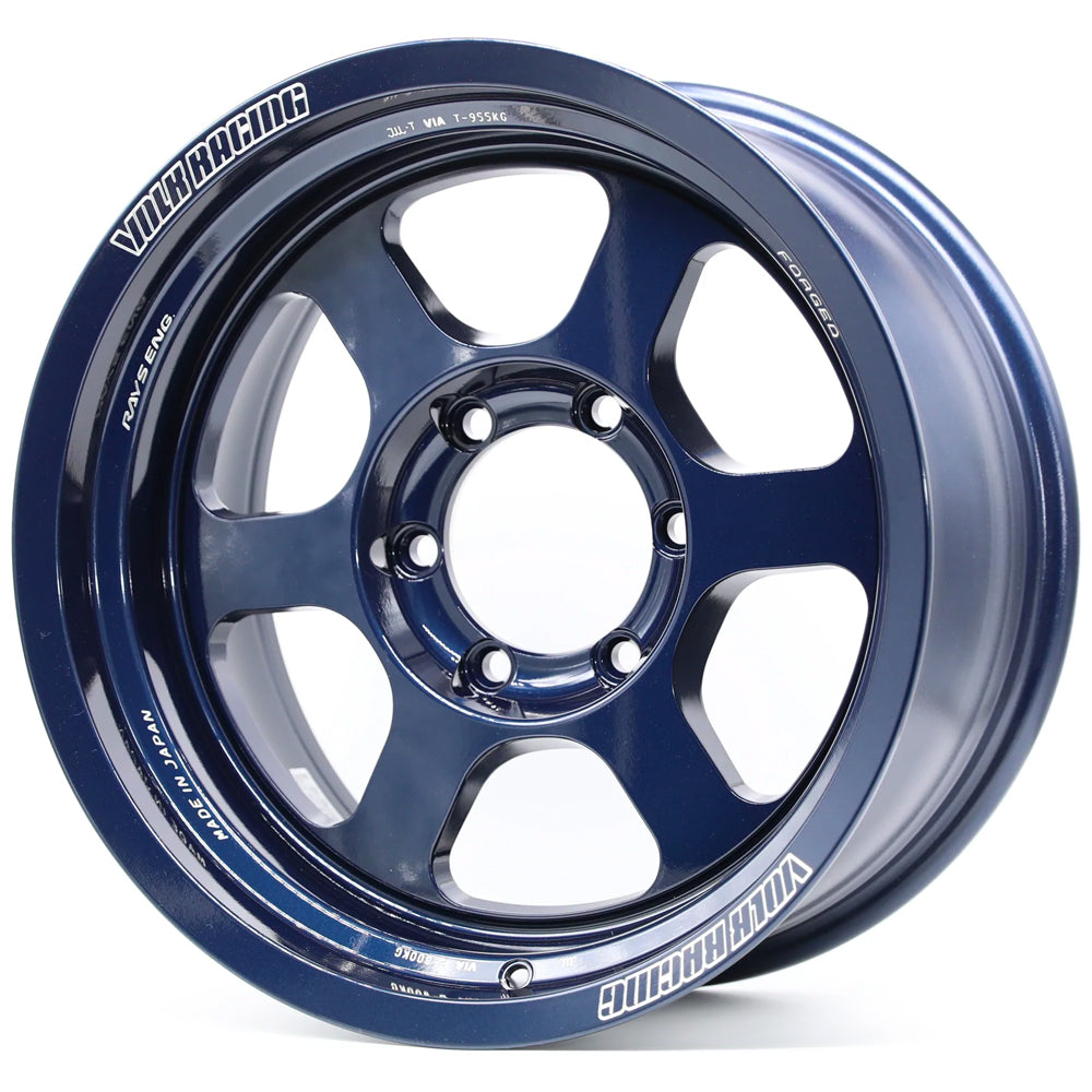 Volk Racing TE37XT M-Spec Wheels - Mag Blue - 16x8.5 / 6x139 / -10