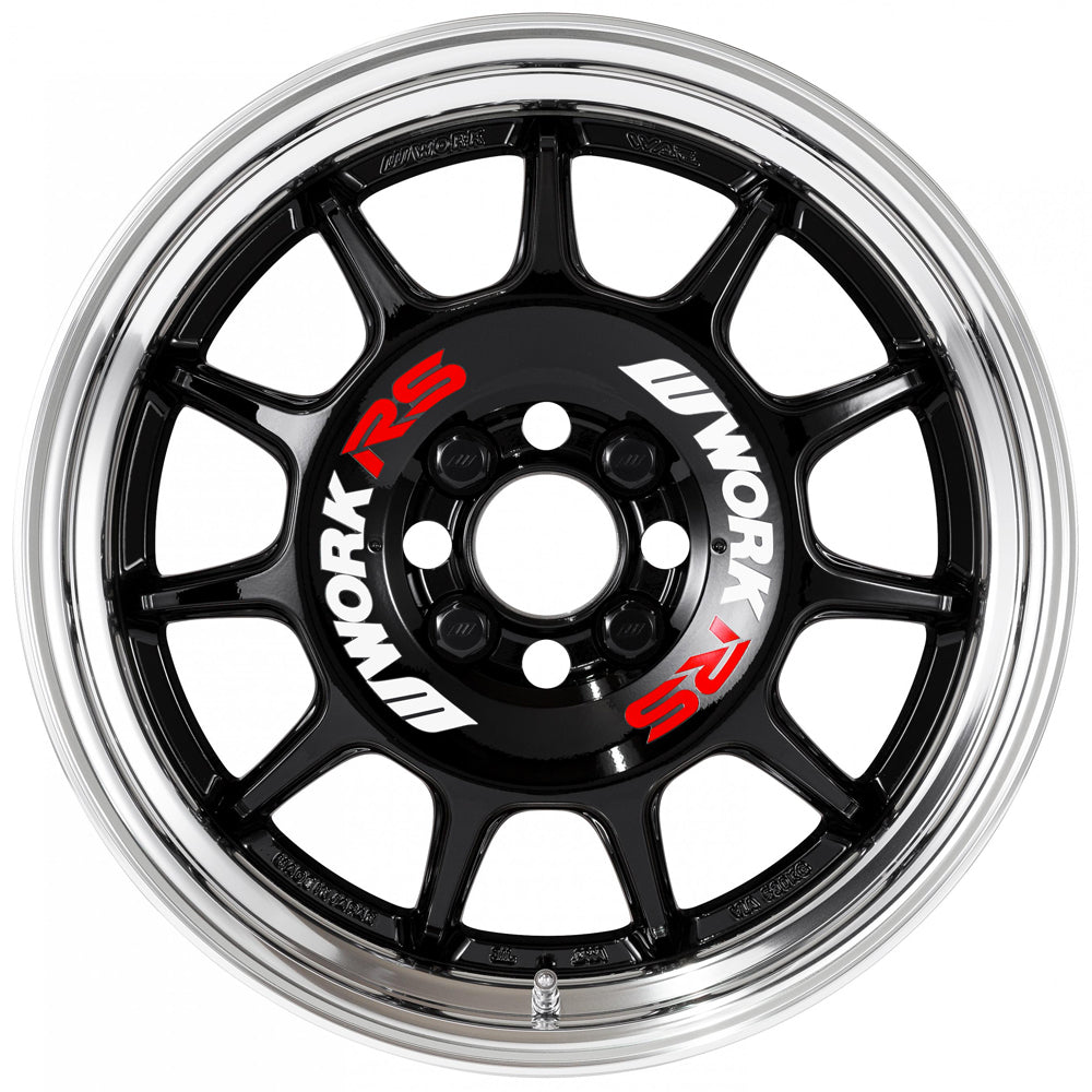 Work Emotion RS11 - 15x8.0 / 4x100 / +32 - Black