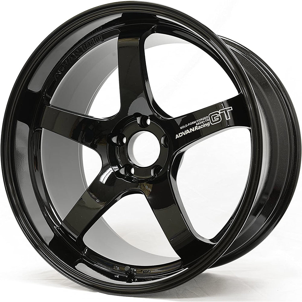 Advan Racing GT Premium Wheels - Gloss Black - 18x9.5 / 5x120 / +38