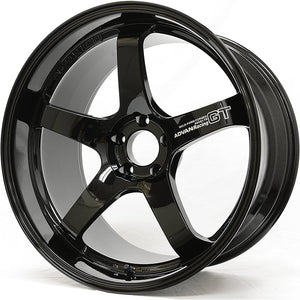 Advan Racing GT Wheels - Gloss Black - 18x9.5 / 5x120 / +35