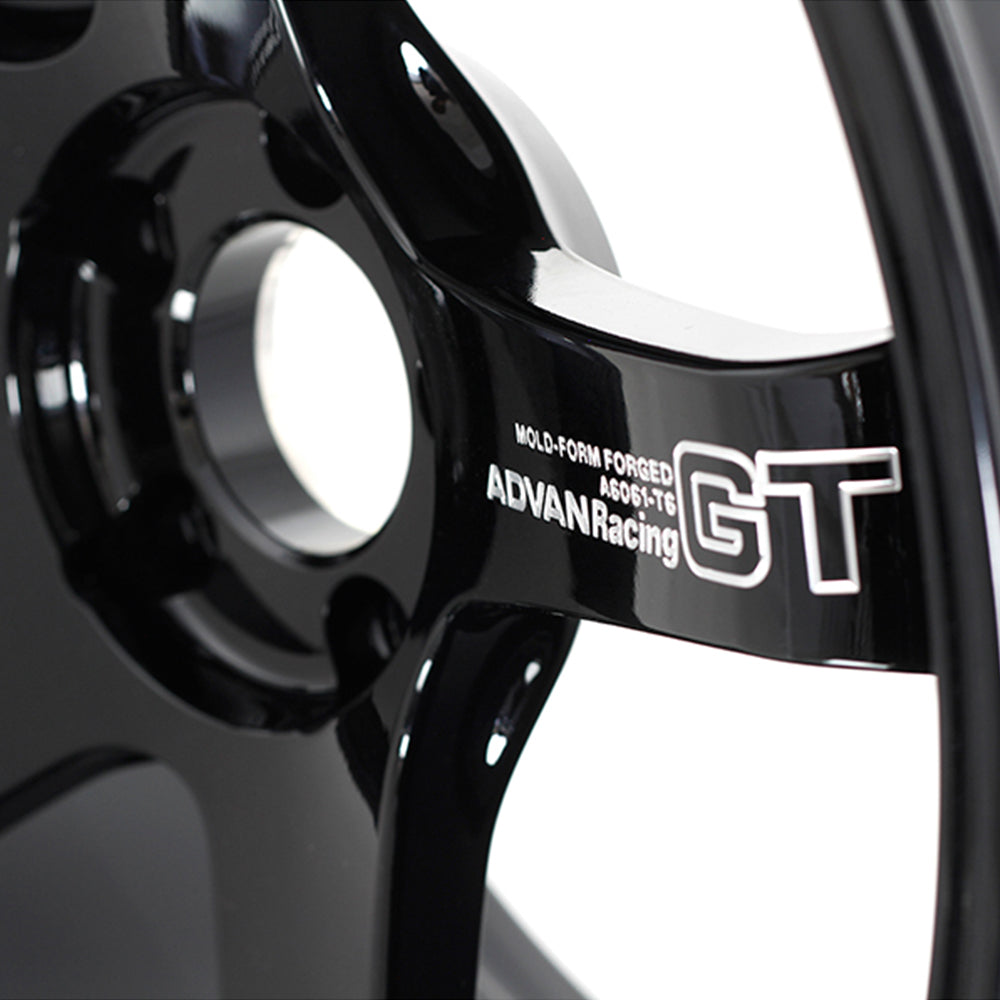 Advan Racing GT Wheels - Gloss Black - 18x9.5 / 5x120 / +35