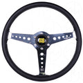 Momo California Heritage Line Steering Wheel - 360mm Leather w/Polished Spokes