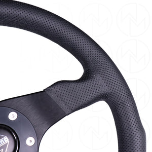 Momo Competition Steering Wheel - 350mm Perforated Leather