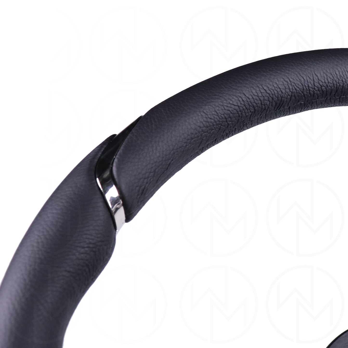 Momo Gotham Steering Wheel - 350mm Leather w/Dark Chrome