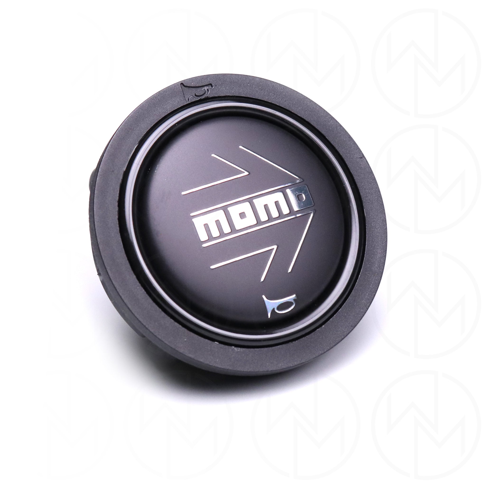 Momo Horn Button - Black