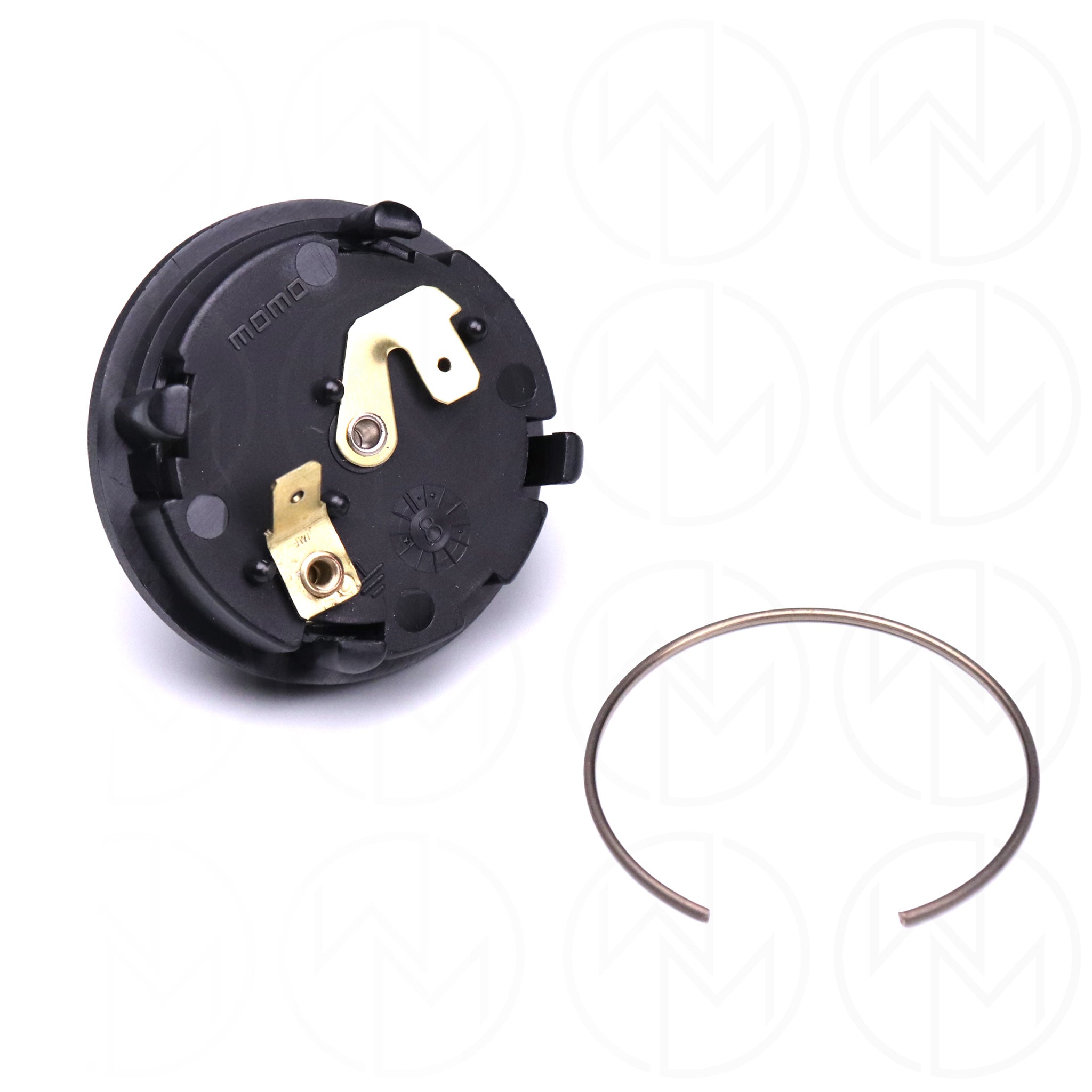 Momo Horn Button - Black