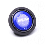 Momo Horn Button - Blue