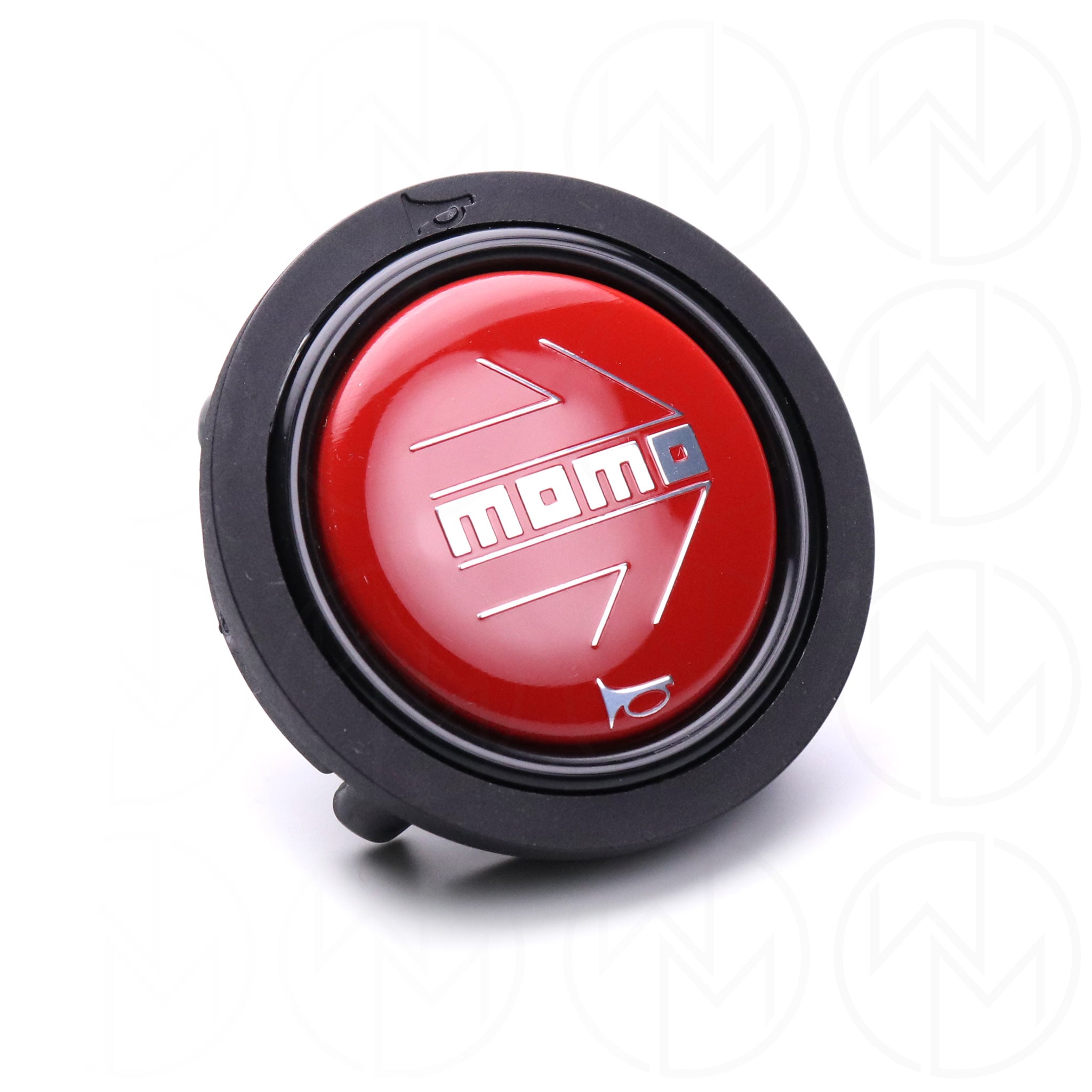 Momo Horn Button - Red
