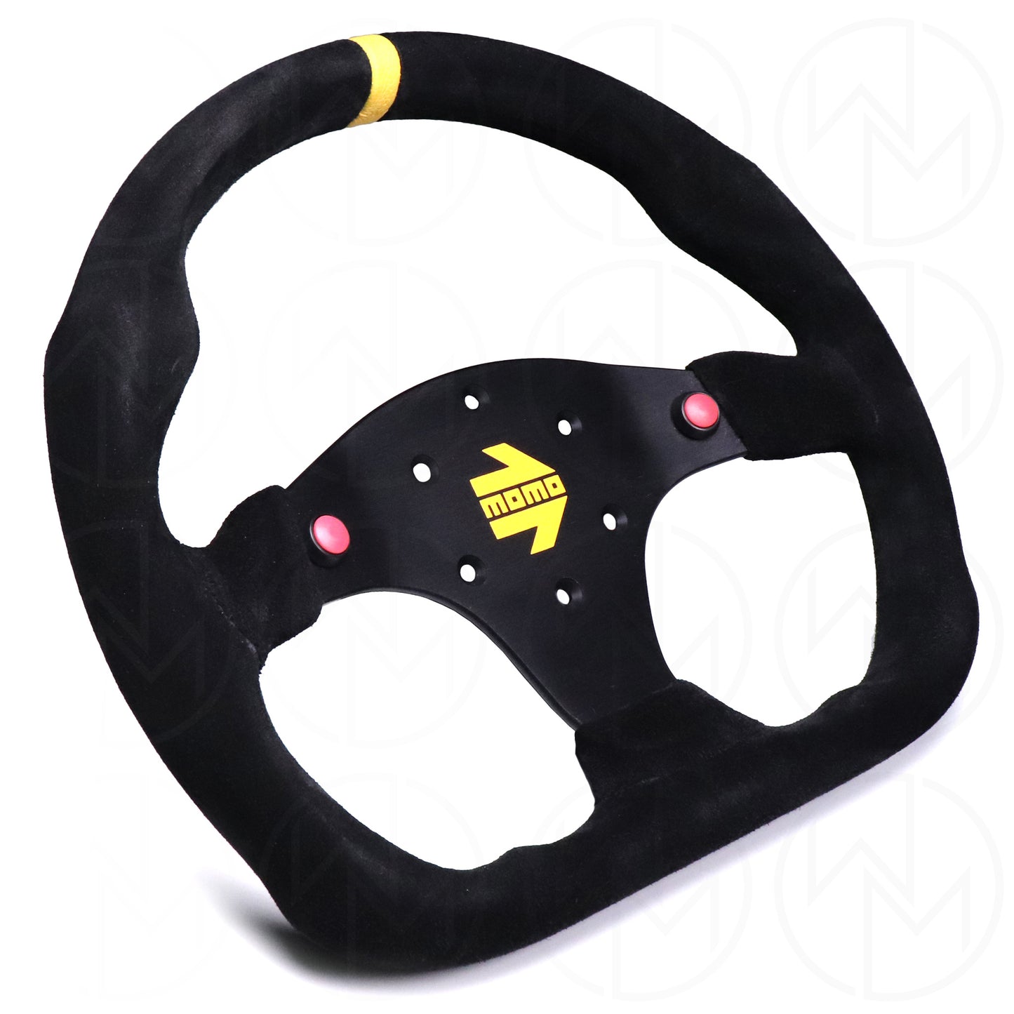 Momo Mod. 30 Steering Wheel - 320mm Suede w/Horn Buttons