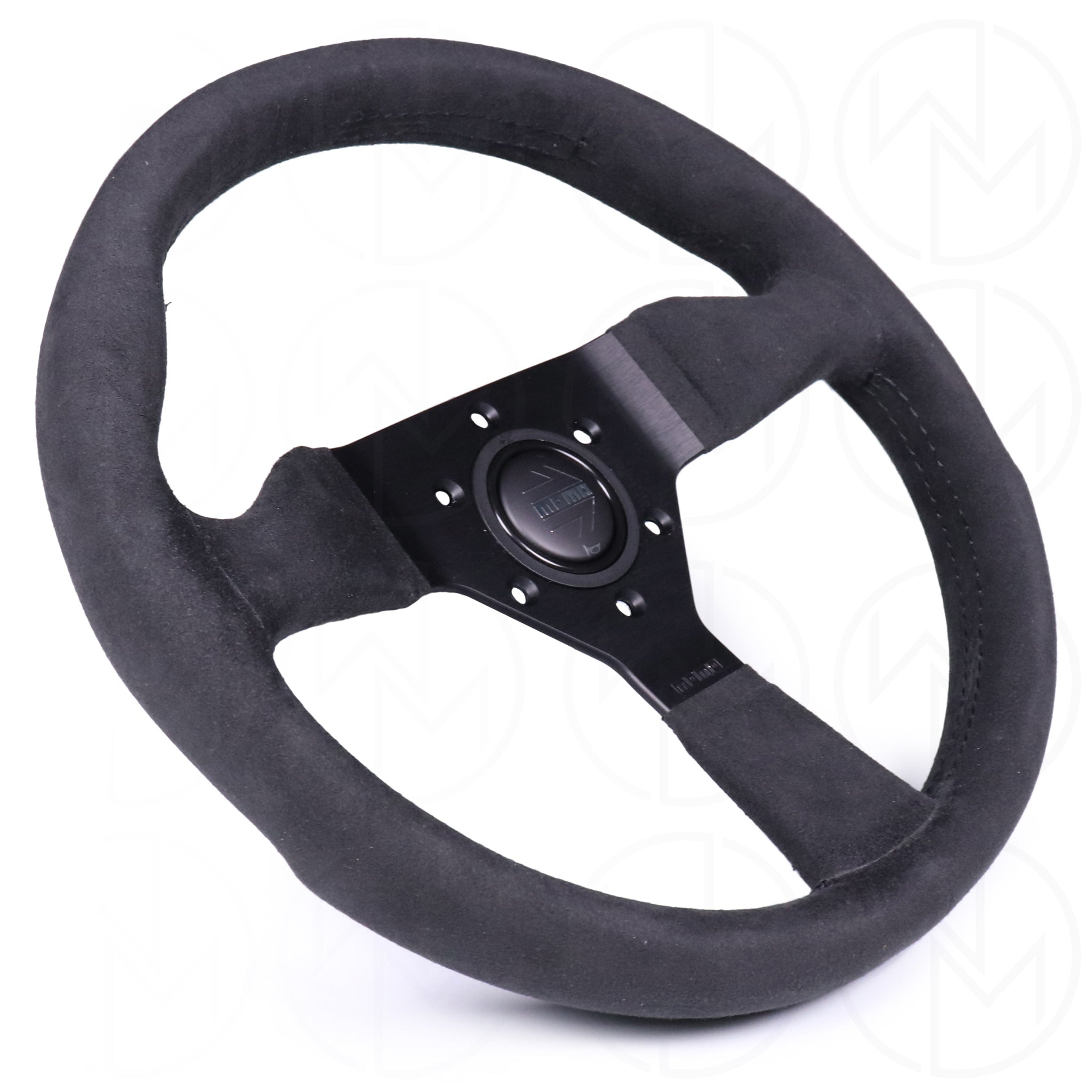 Momo Horn Button - Black