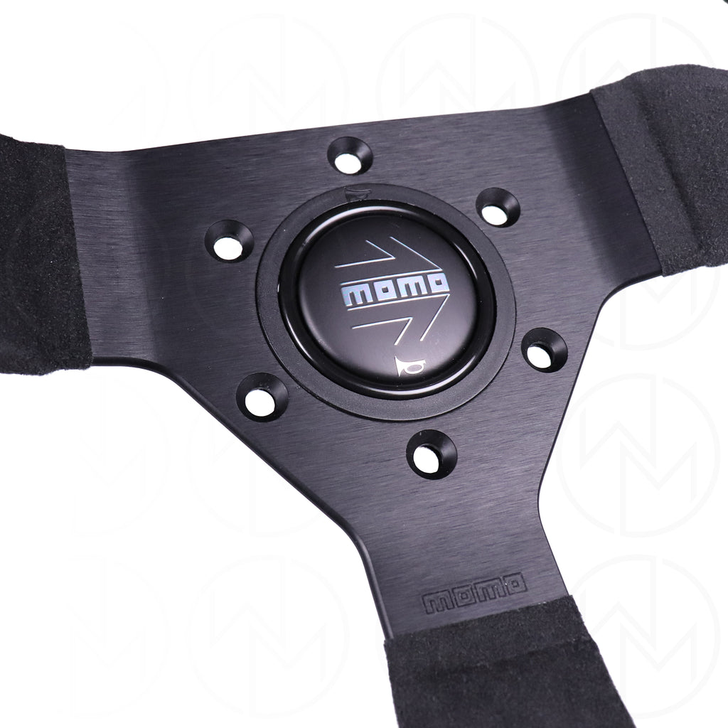 Momo Horn Button - Black