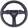 Momo Monte Carlo Steering Wheel - 320mm Leather w/Black Stitch