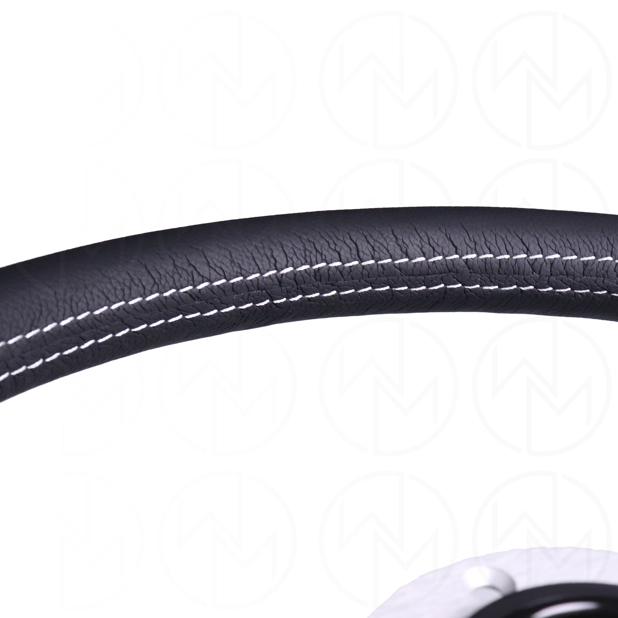 Momo Prototipo Steering Wheel - 350mm Leather w/Silver Spokes