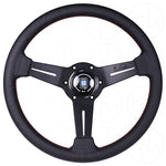 Nardi Classic Steering Wheel - 360mm Perforated Leather w/Red Stitch