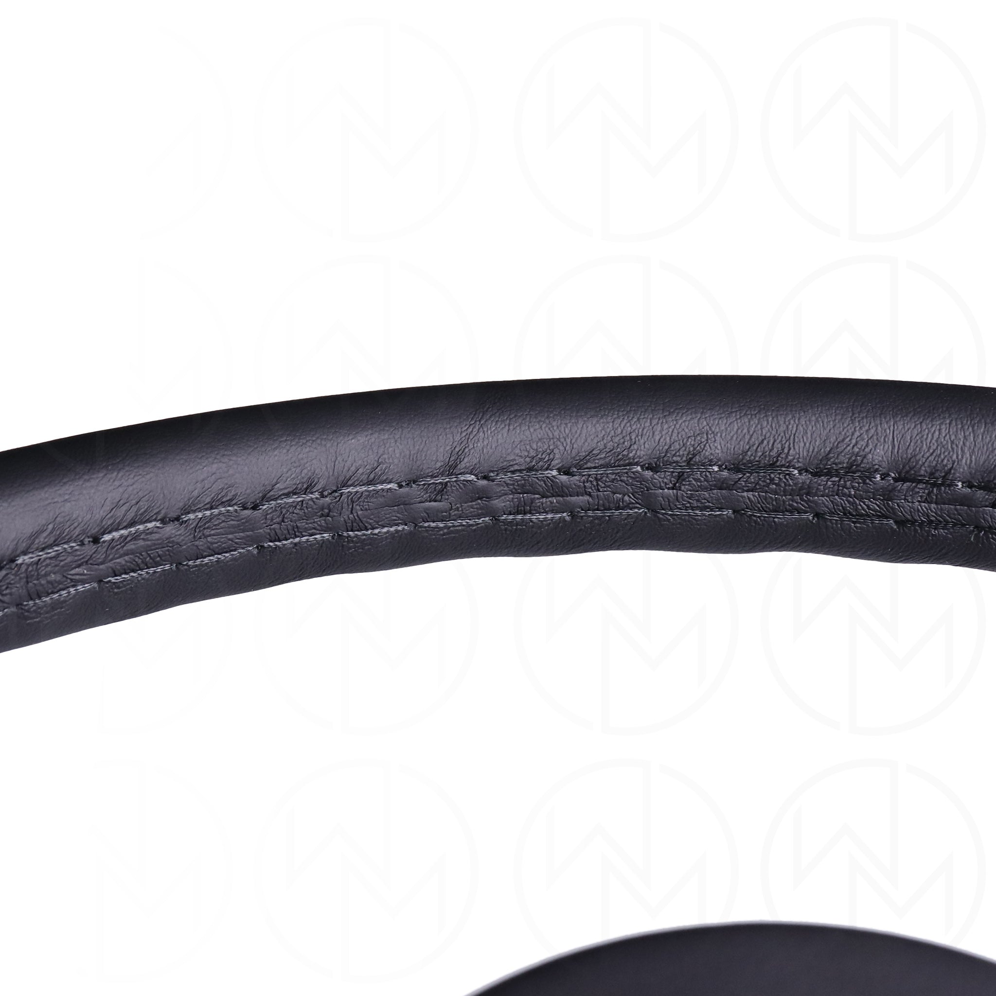 Nardi Classic Steering Wheel - 365mm Leather w/Black Spoke & Leather Ring and Black Stitch