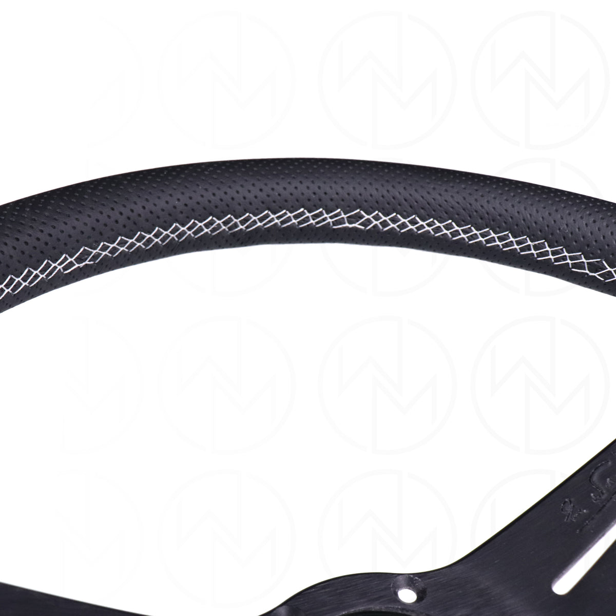 Nardi Sport Rally Deep Corn Sectors Steering Wheel - 350mm Perforated Leather and Colored Sectors