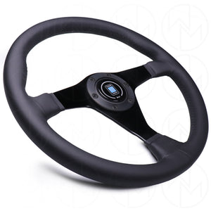 Nardi Gara Steering Wheel - 350mm Leather w/Black Stitch