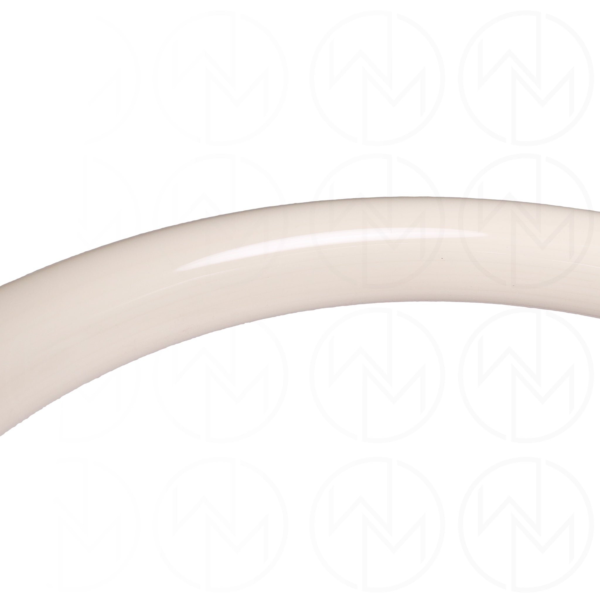 Nardi Marine Steering Wheel - 360mm Ivory White w/Polished Spokes