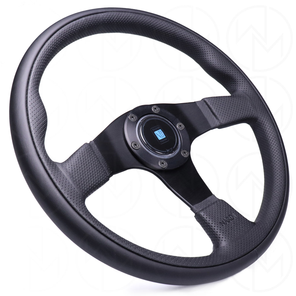 Nardi Twin Line Steering Wheel - 350mm Combo Leather