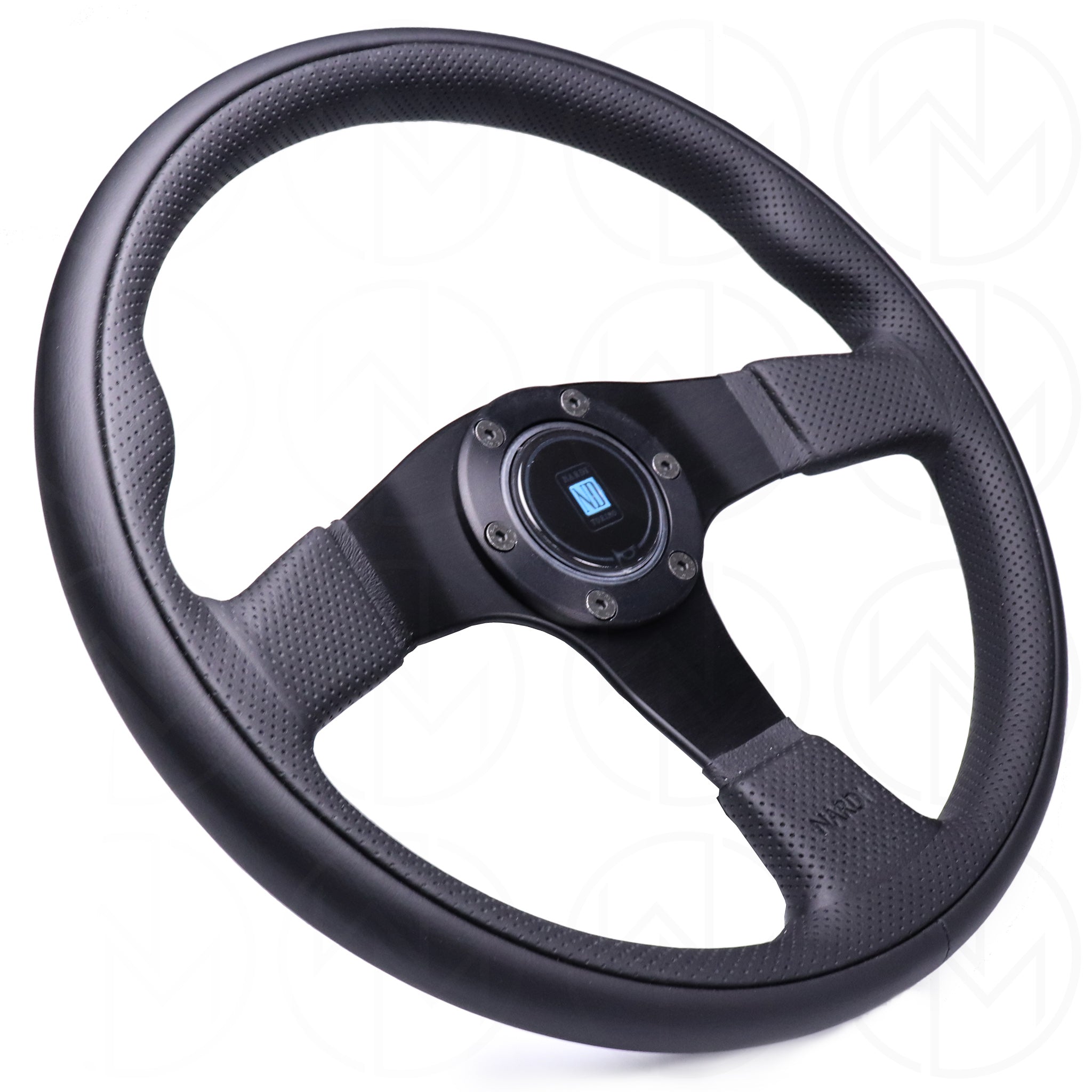 Nardi Twin Line Steering Wheel - 350mm Combo Leather