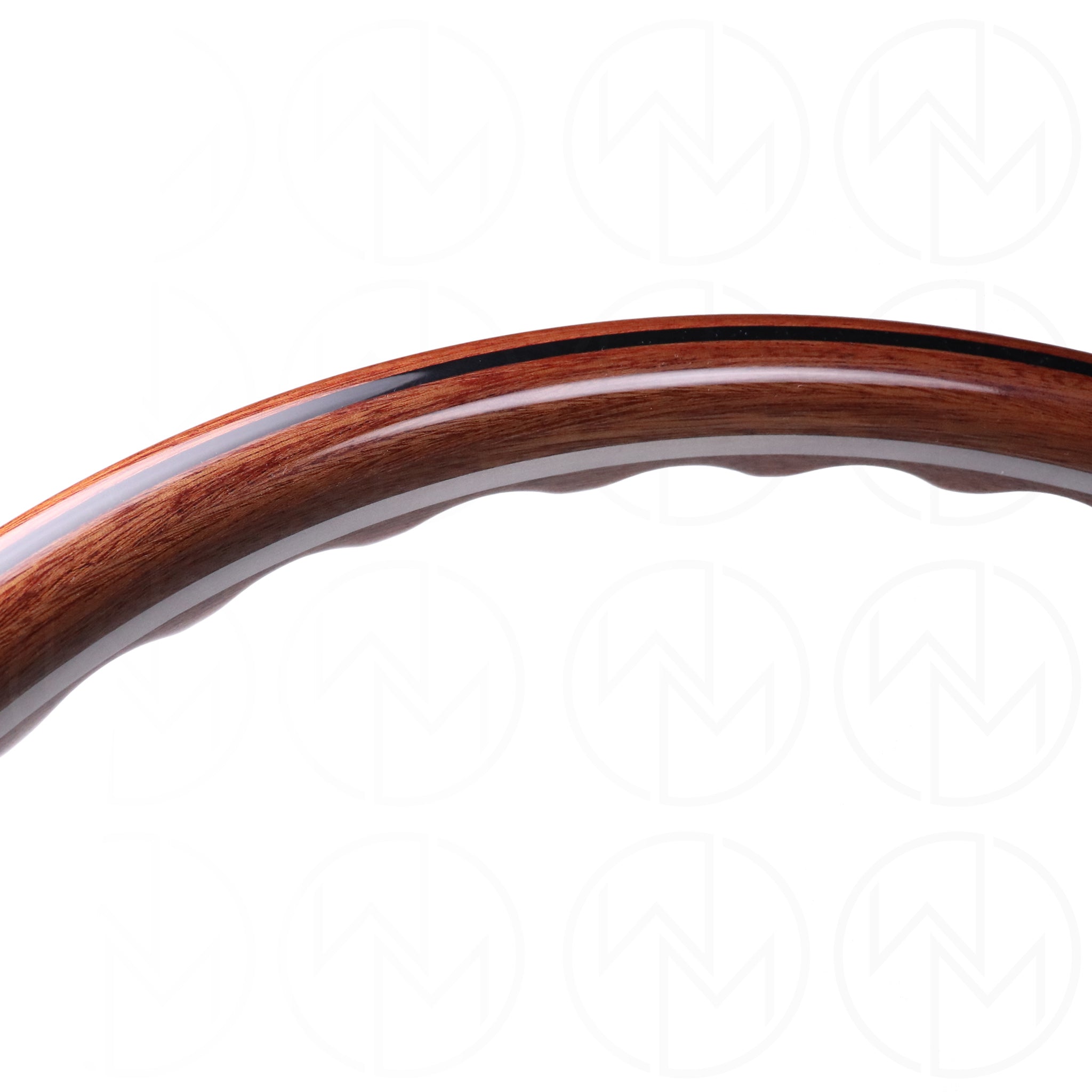 Nardi Classic Anni '60 Wood Steering Wheel - 390mm Polished Grip Spokes