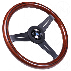 Nardi Classic Wood Steering Wheel - 340mm Black Spokes