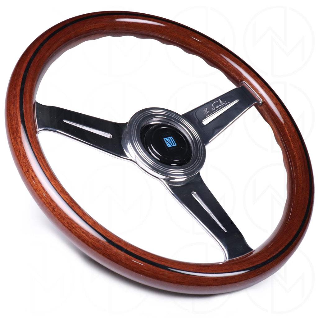 Nardi Classic Wood Steering Wheel - 330mm Polished Spokes