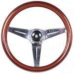 Nardi Wood Deep Corn Steering Wheel - 350mm Polished Spokes