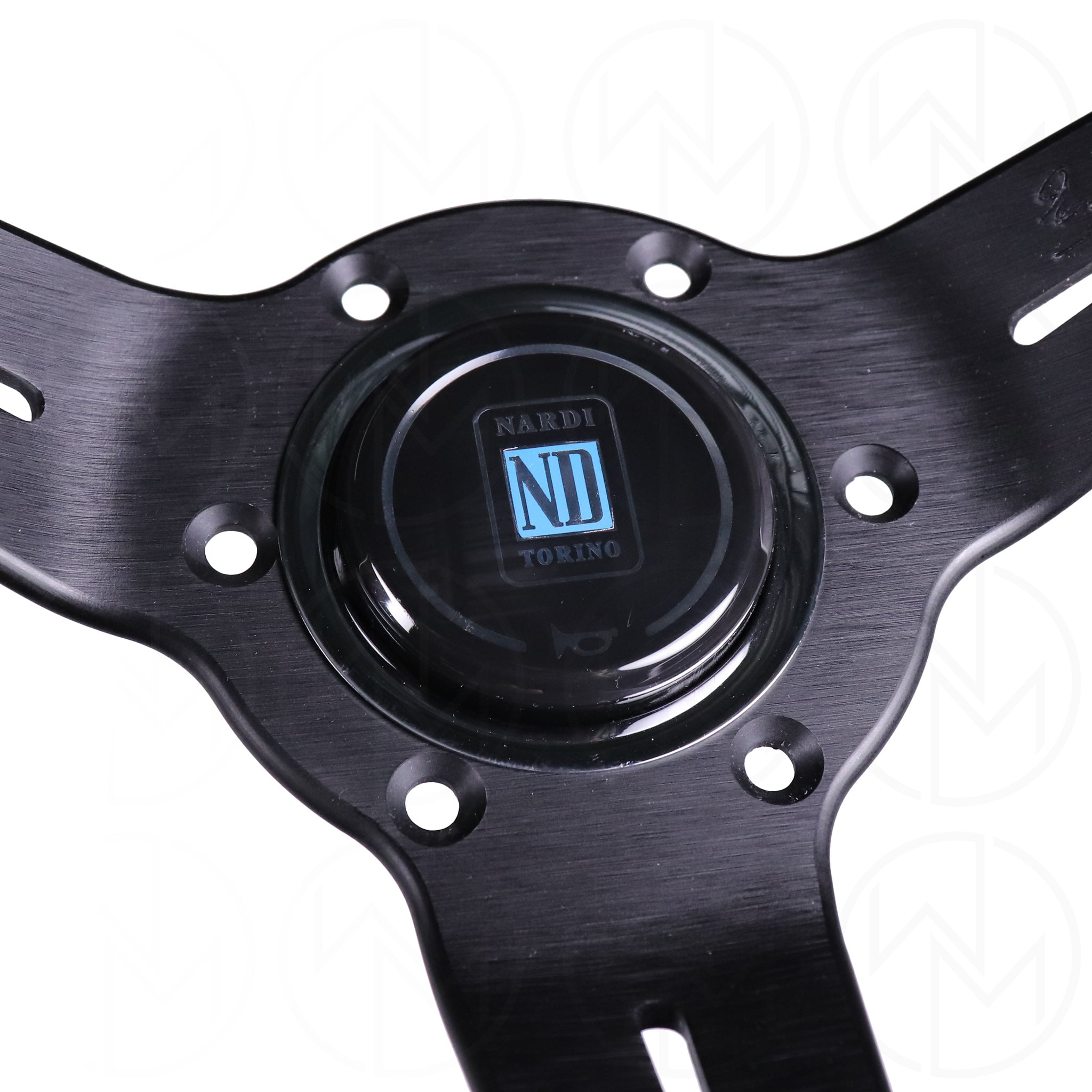 Nardi Sport Rally Deep Corn Steering Wheel - 330mm Perforated Leather w/Red Stitch