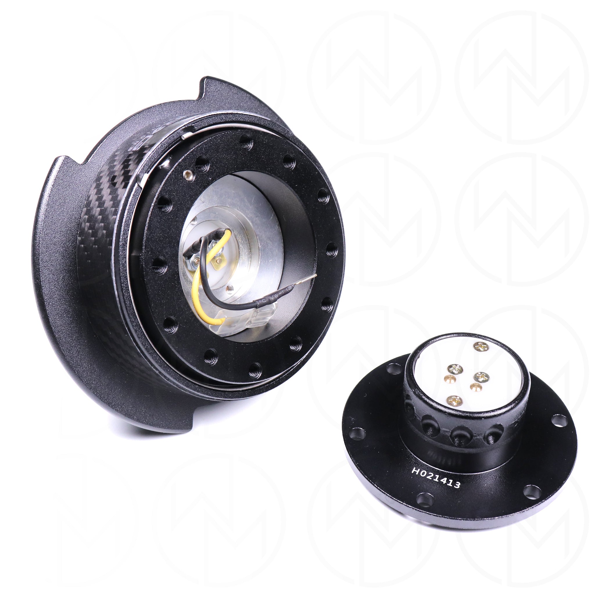 NRG Quick Release Hub Gen 2.5 - Black w/Carbon Ring