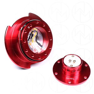 NRG Quick Release Hub Gen 2.5 - Red w/Red Ring